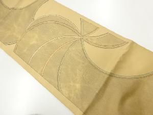 アンティーク 抽象模様織出し袋帯(材料)